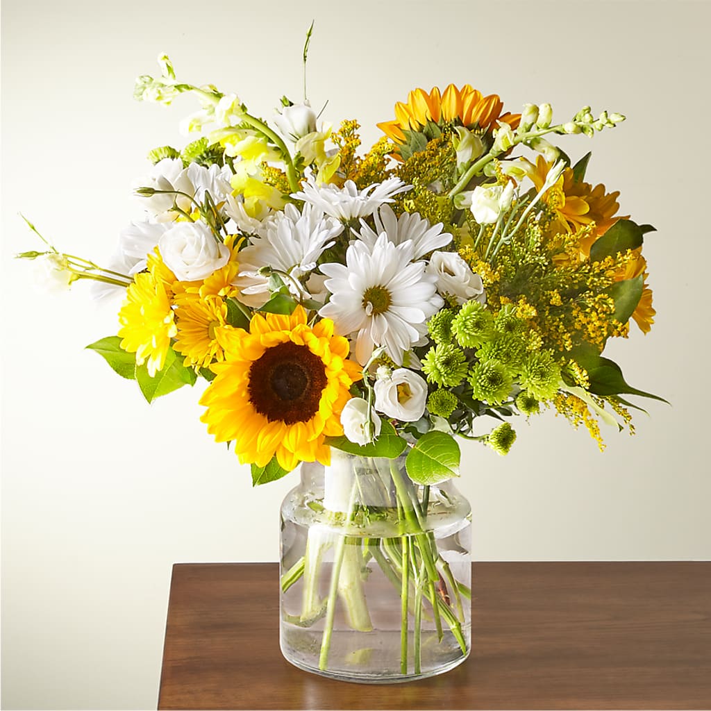 Hello Sunshine Bouquet – Fleuriste Lily-rose, Magog PQ