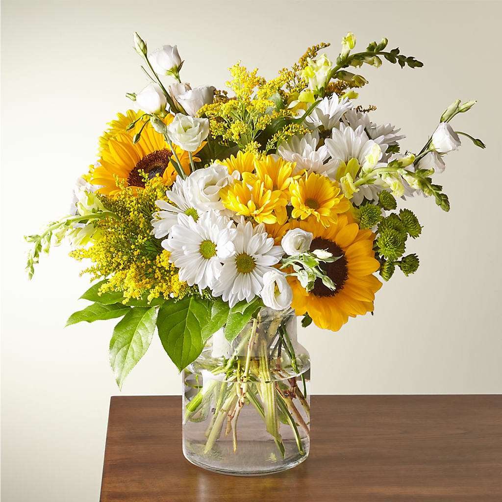 Hello Sunshine Bouquet – Fleuriste Lily-rose, Magog PQ