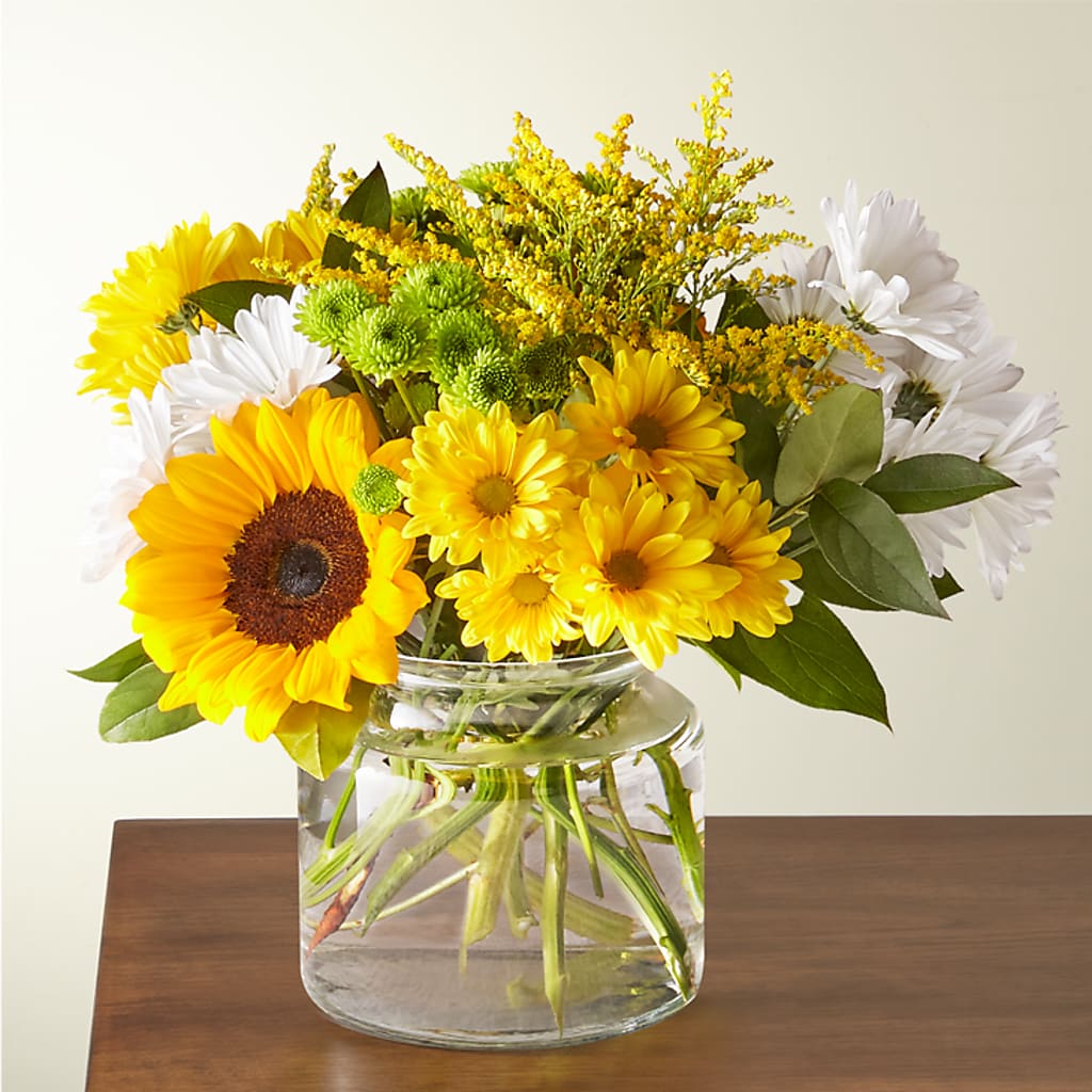 Hello Sunshine Bouquet – Fleuriste Lily-rose, Magog PQ