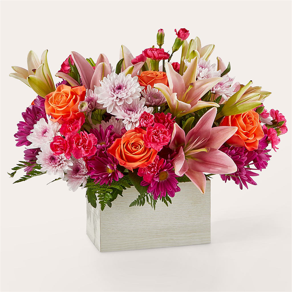 Light of My Life Box Bouquet – Fleuriste Lily-rose, Magog PQ