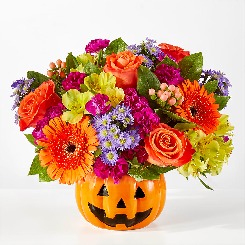 Tricks & Treats Pumpkin – Fleuriste Lily-rose, Magog PQ