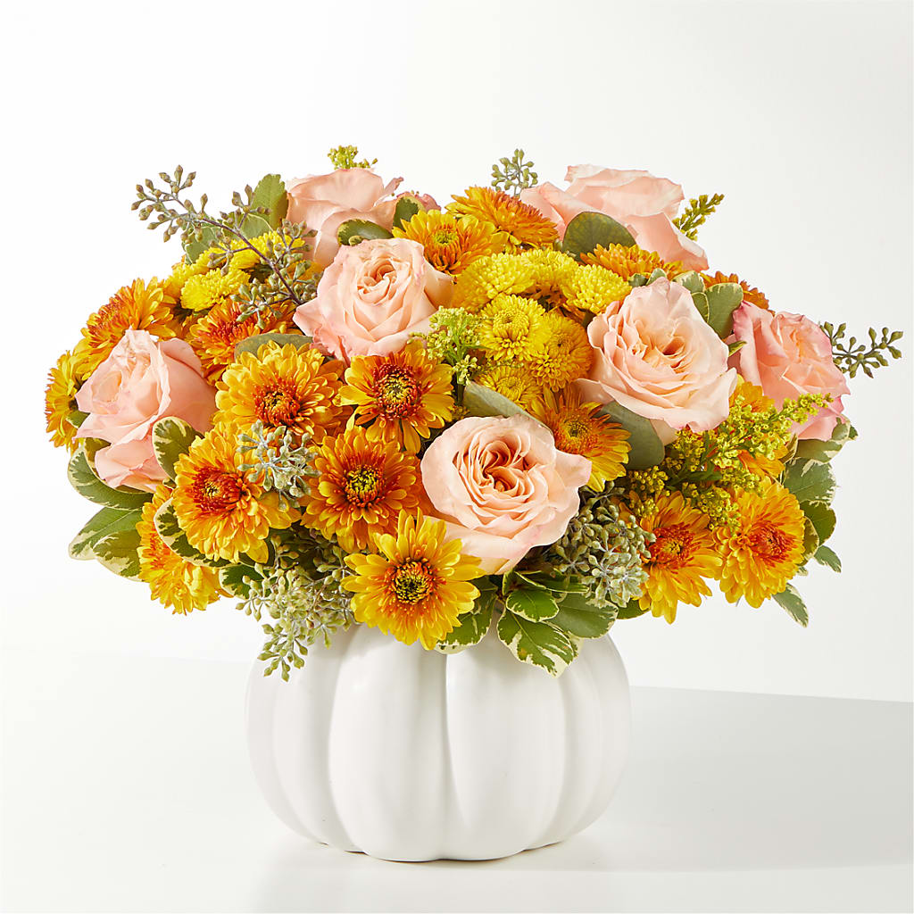 Peachy Pumpkin – Fleuriste Lily-rose, Magog PQ