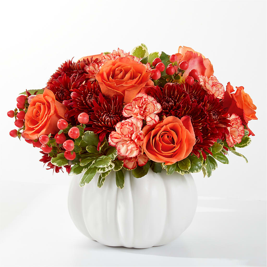 Autumn Air Pumpkin Bouquet – Fleuriste Lily-rose, Magog PQ