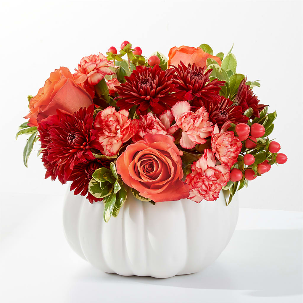 Autumn Air Pumpkin Bouquet – Fleuriste Lily-rose, Magog PQ