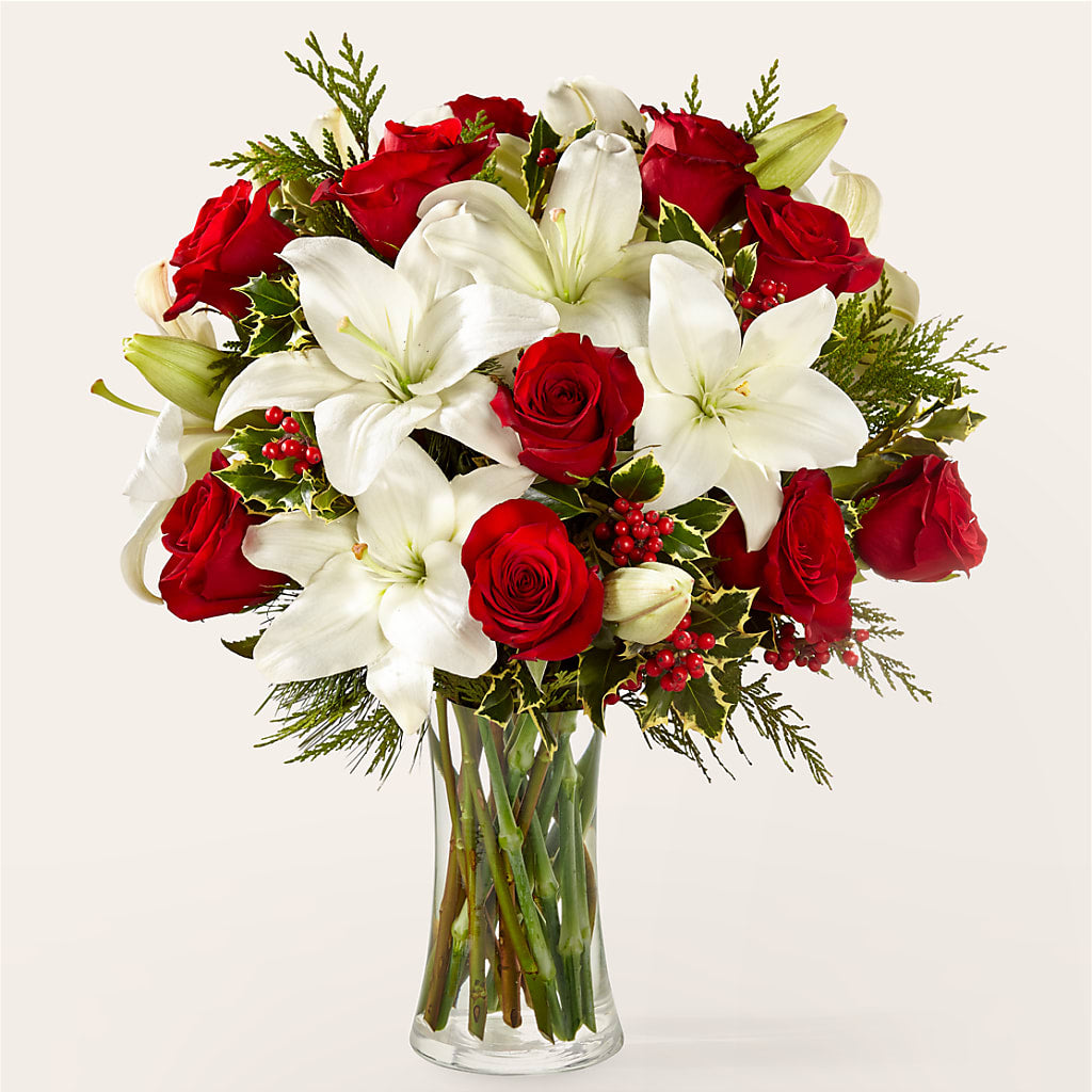 Sparkling Snowflakes Bouquet – Fleuriste Lily-rose, Magog PQ