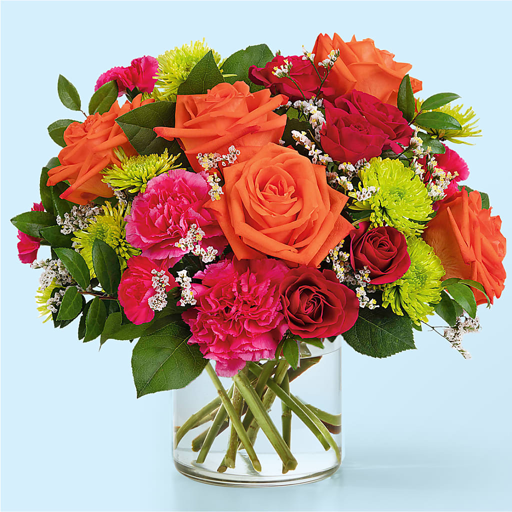 Colorful Carnival Bouquet – Fleuriste Lily-rose, Magog PQ