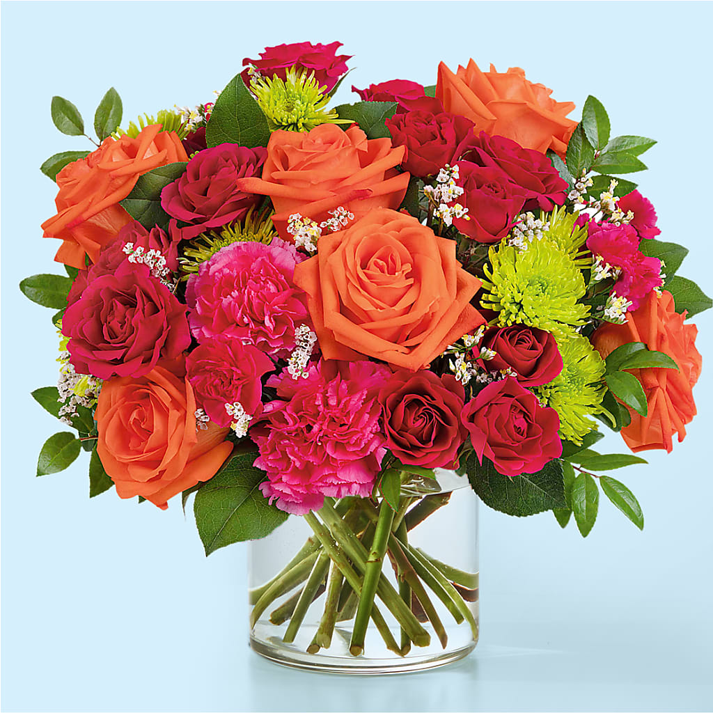 Colorful Carnival Bouquet – Fleuriste Lily-rose, Magog PQ