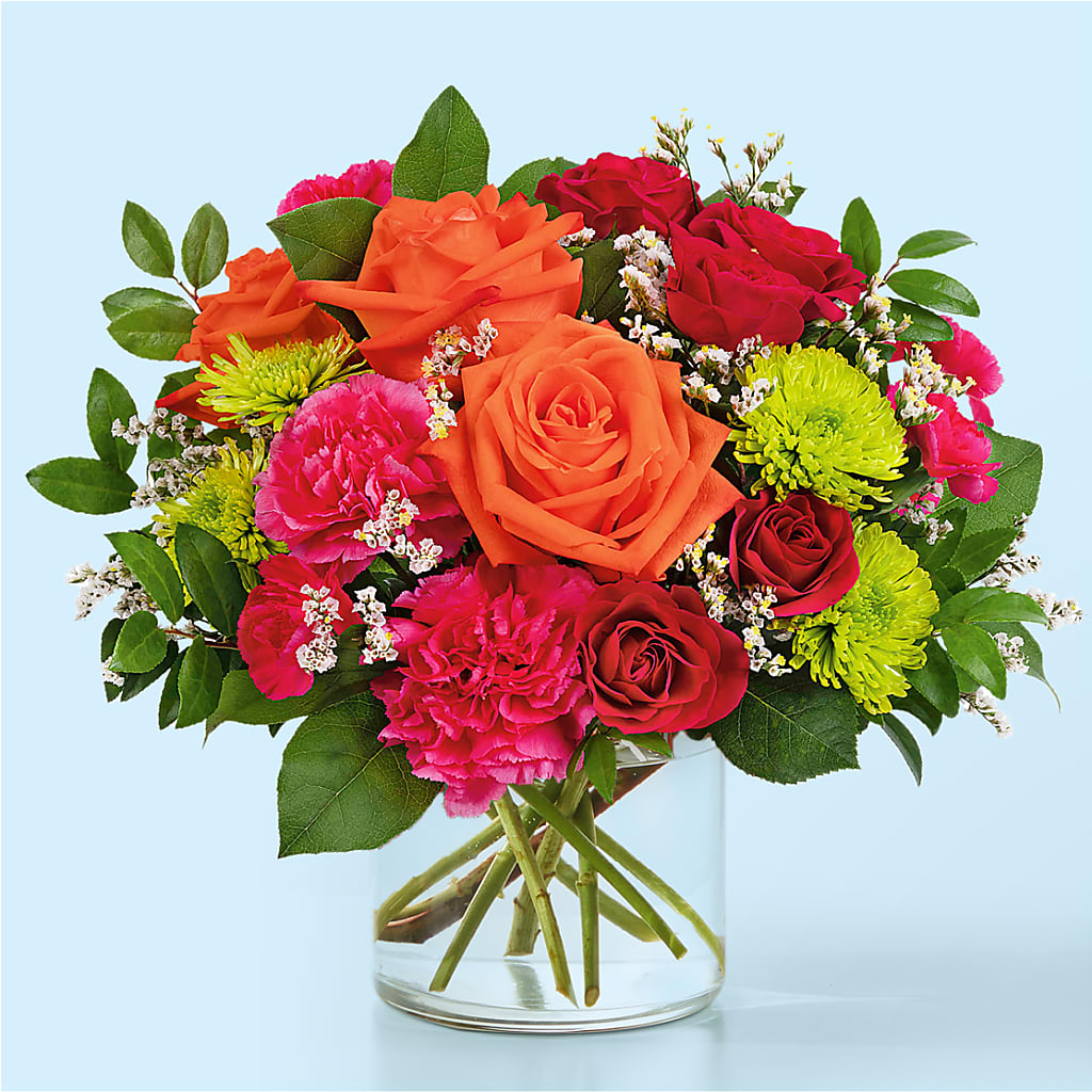 Colorful Carnival Bouquet – Fleuriste Lily-rose, Magog PQ