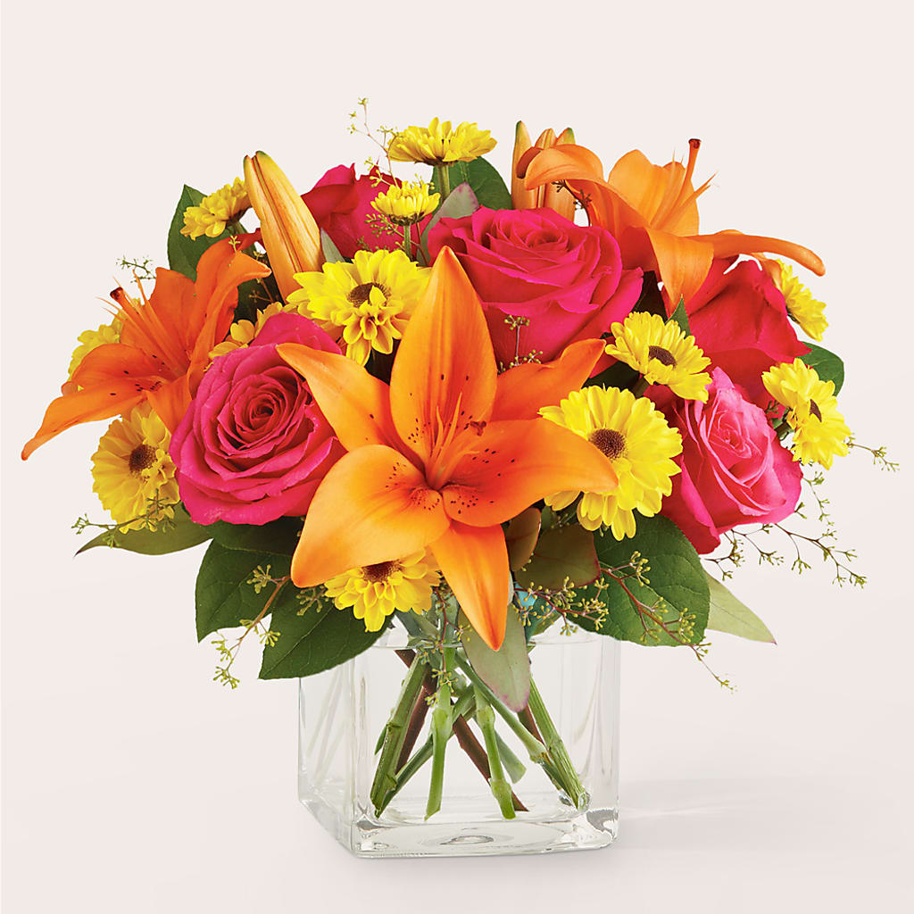 Neon Lights Bouquet – Fleuriste Lily-rose, Magog PQ