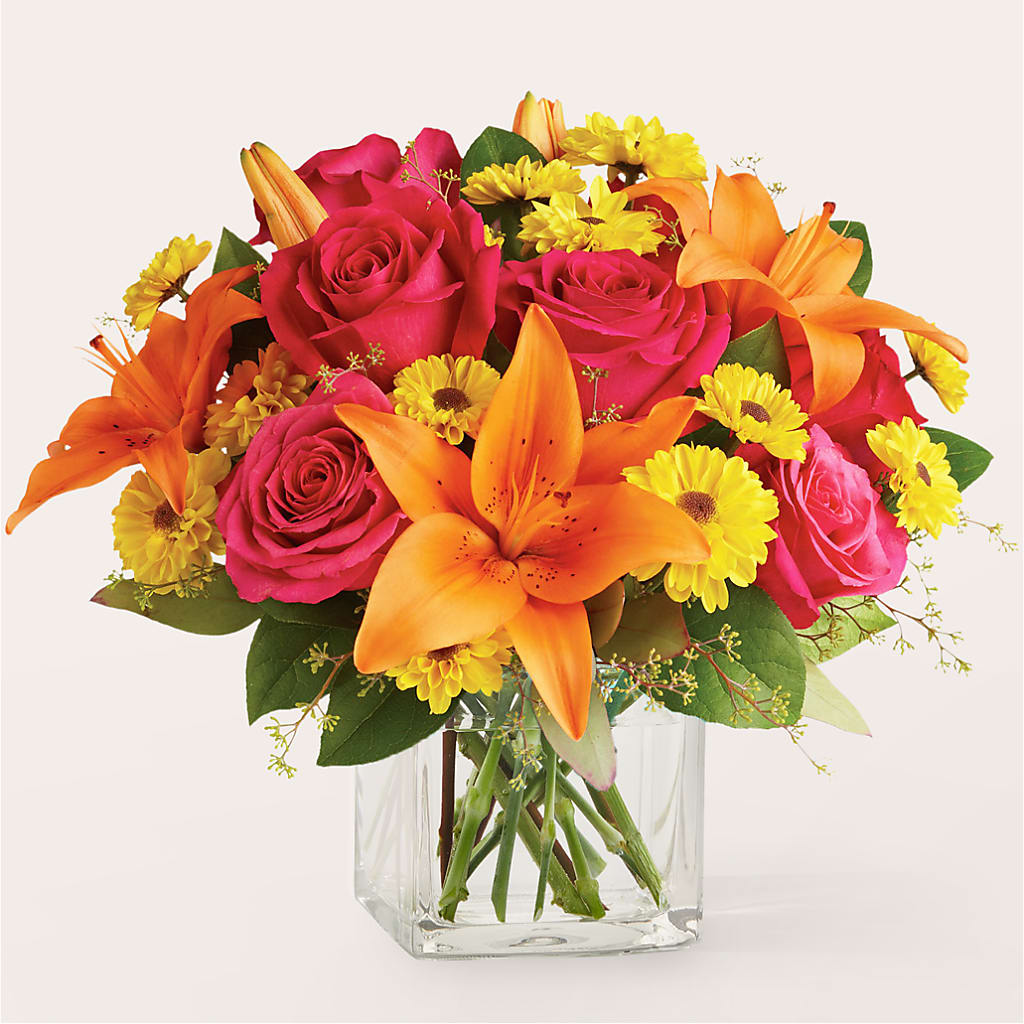 Neon Lights Bouquet – Fleuriste Lily-rose, Magog PQ