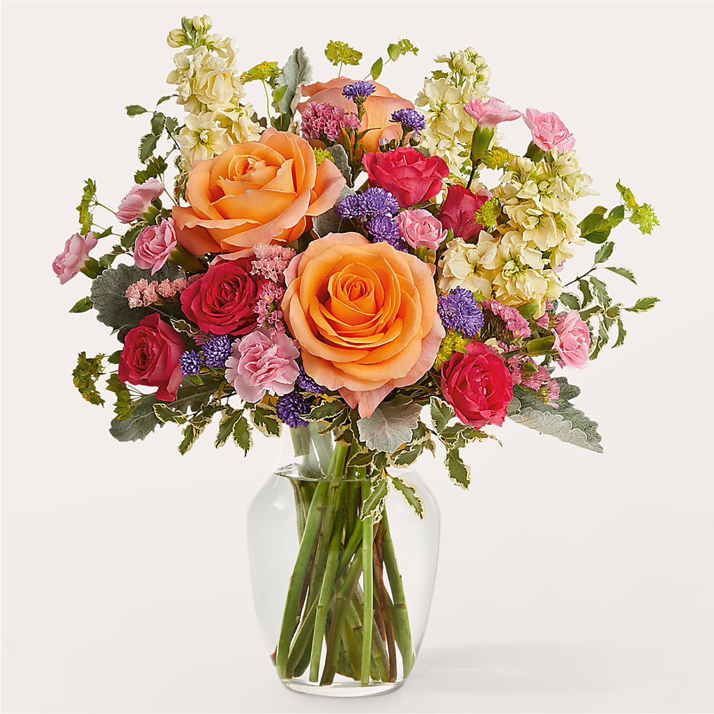 Tangerine Tango Bouquet – Fleuriste Lily-rose, Magog PQ
