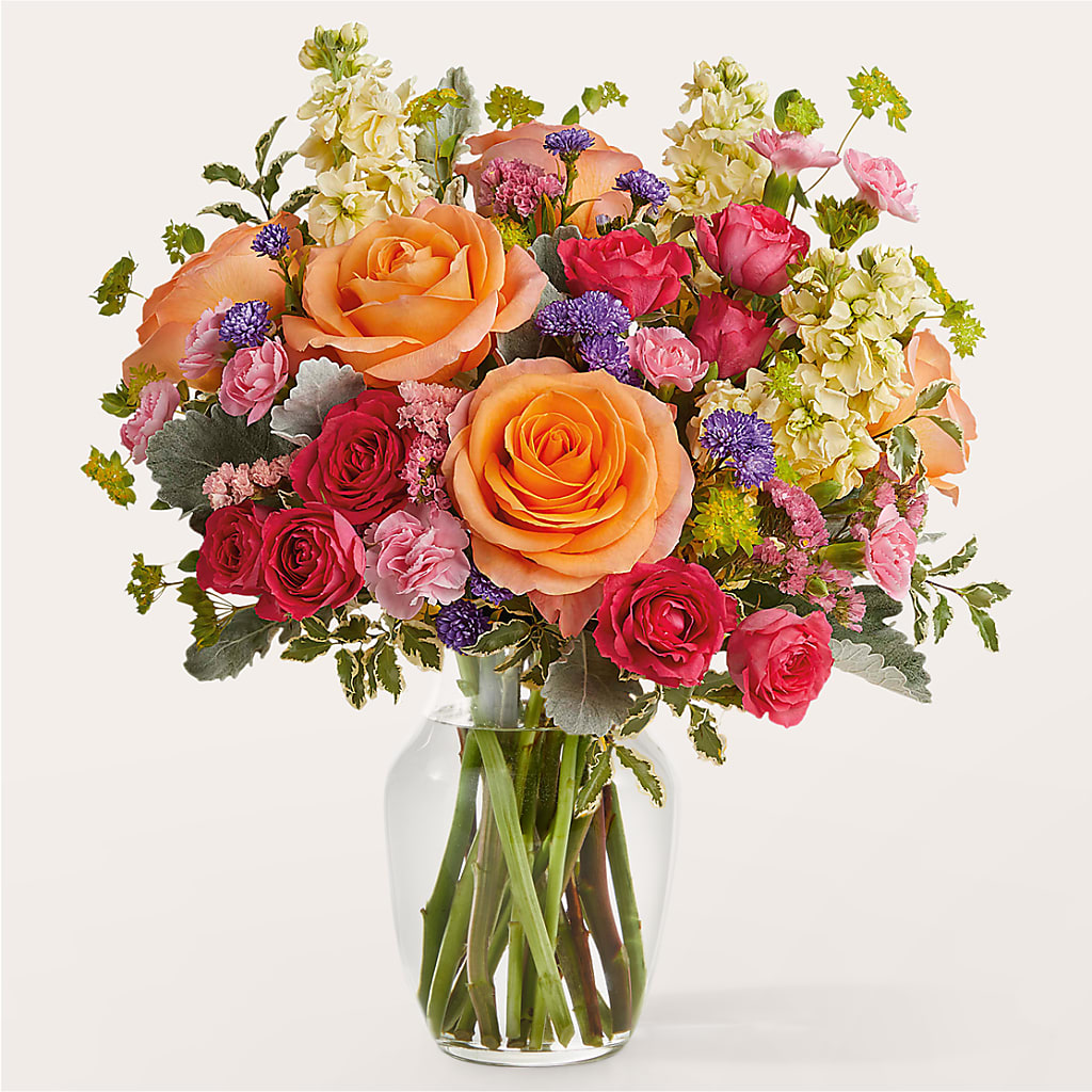 Tangerine Tango Bouquet – Fleuriste Lily-rose, Magog PQ
