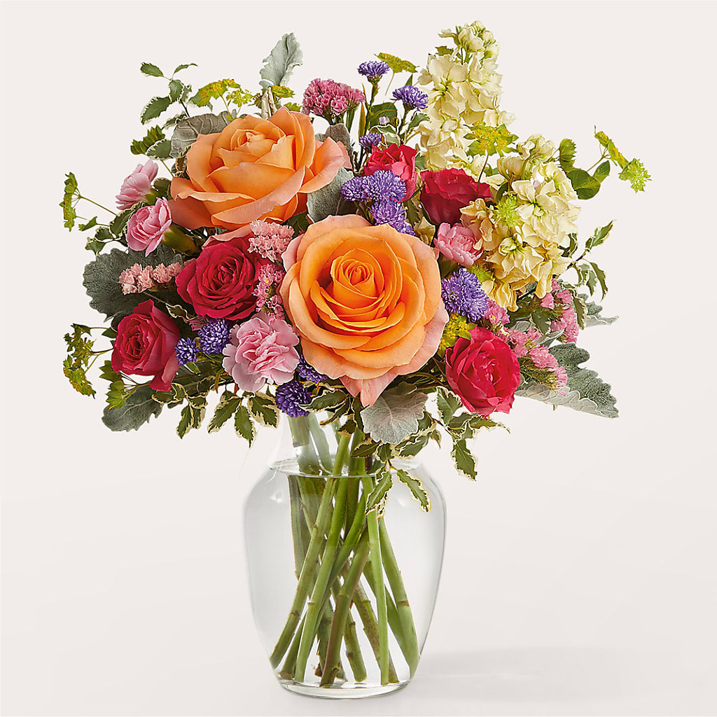 Tangerine Tango Bouquet – Fleuriste Lily-rose, Magog PQ