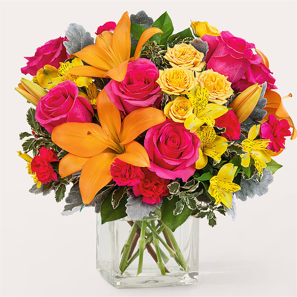 To the Tropics Bouquet – Fleuriste Lily-rose, Magog PQ