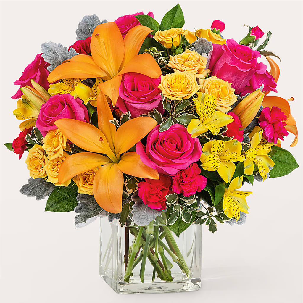 To the Tropics Bouquet – Fleuriste Lily-rose, Magog PQ