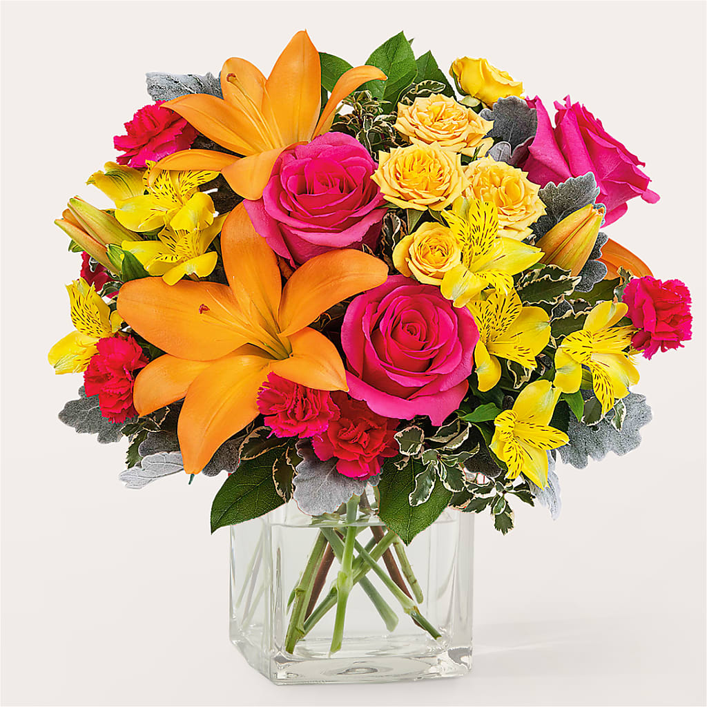 To the Tropics Bouquet – Fleuriste Lily-rose, Magog PQ