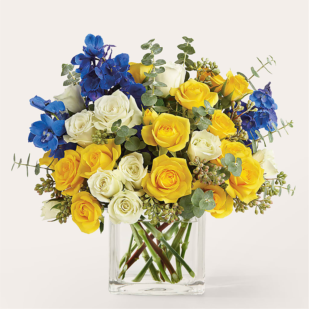 Sparkling Citrine Bouquet – Fleuriste Lily-rose, Magog PQ