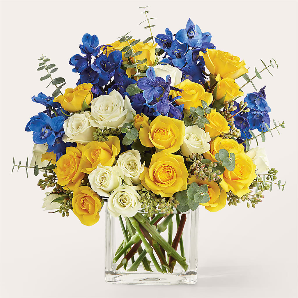 Sparkling Citrine Bouquet – Fleuriste Lily-rose, Magog PQ