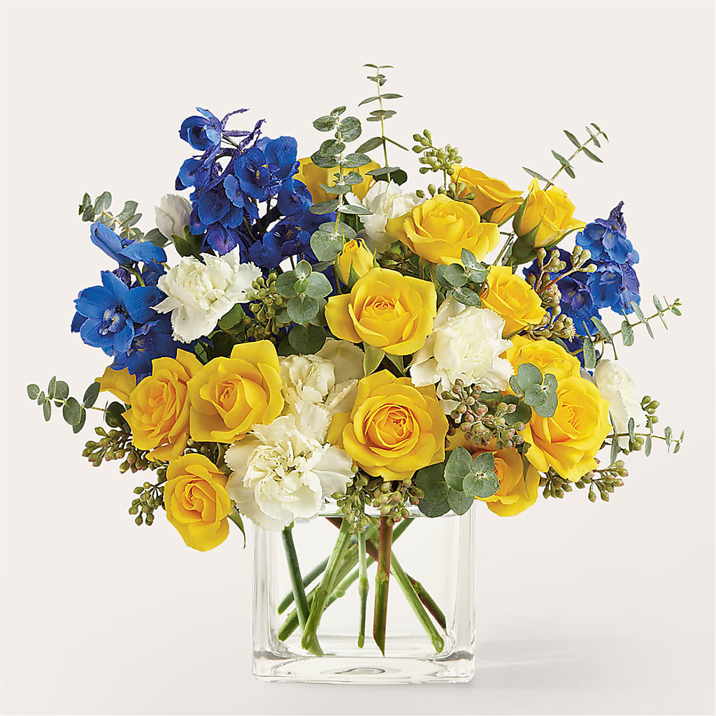 Sparkling Citrine Bouquet – Fleuriste Lily-rose, Magog PQ