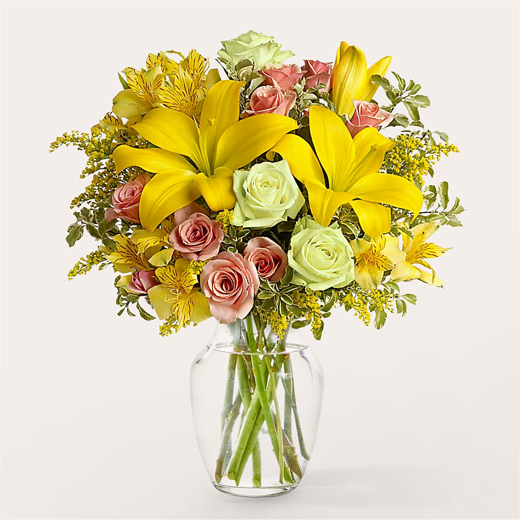 Sunburst Bouquet – Fleuriste Lily-rose, Magog PQ