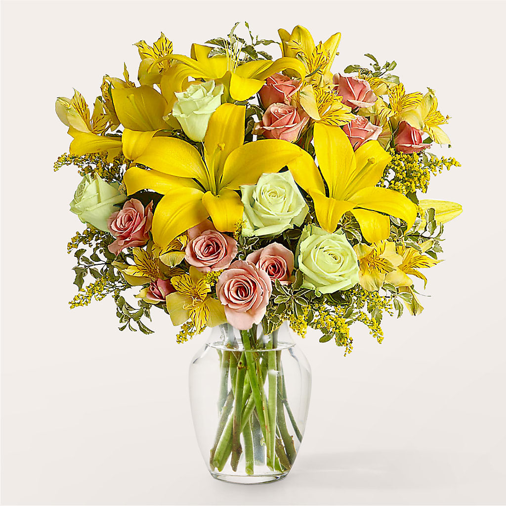 Sunburst Bouquet – Fleuriste Lily-rose, Magog PQ