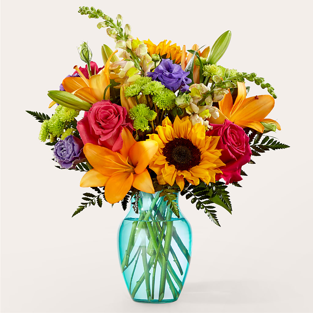 Double Rainbow Bouquet – Fleuriste Lily-rose, Magog PQ