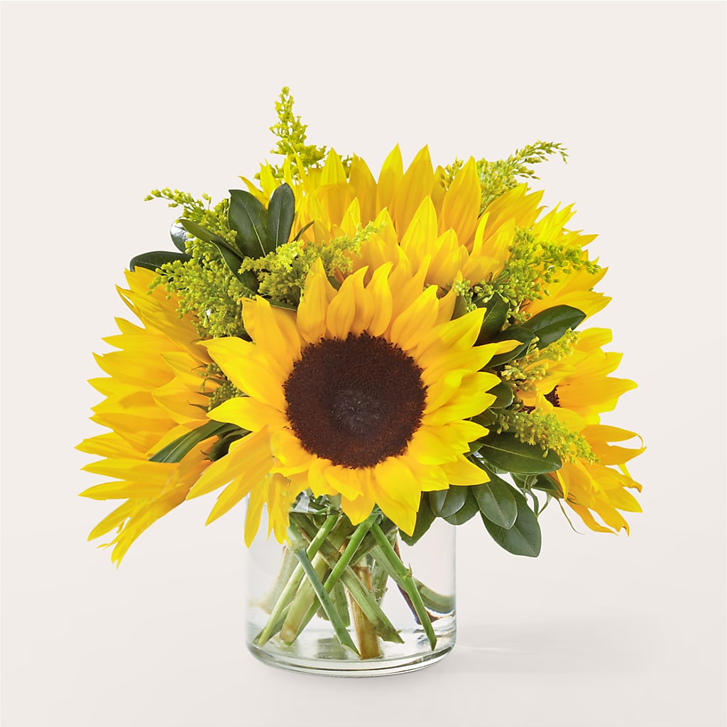 Beaming Sunflower Bouquet – Fleuriste Lily-rose, Magog PQ