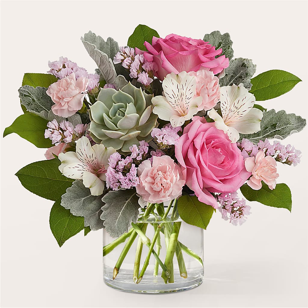 Dusty Rose Bouquet – Fleuriste Lily-rose, Magog PQ