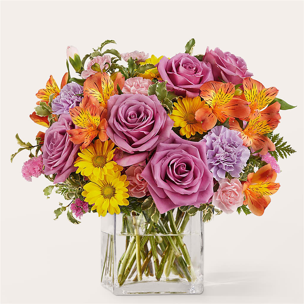 Shades of Happiness Bouquet – Fleuriste Lily-rose, Magog PQ