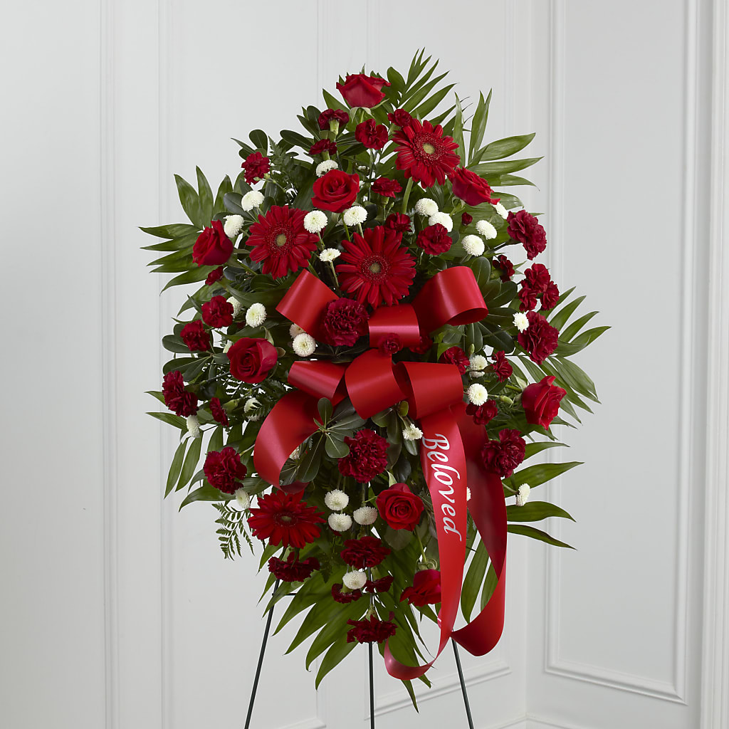Treasured Memories Standing Spray – Fleuriste Lily-rose, Magog PQ