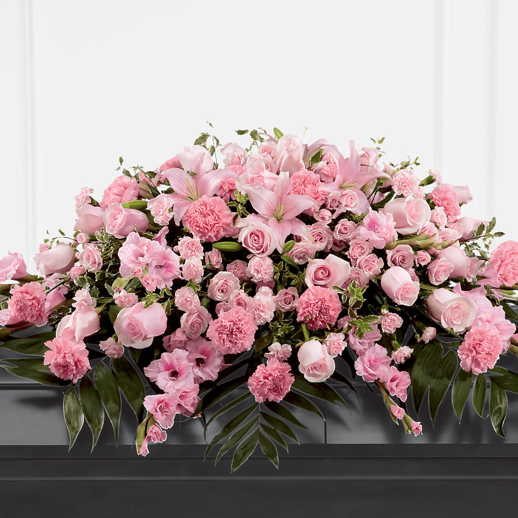 Garden of Comfort Casket Spray (Standard) – Fleuriste Lily-rose, Magog PQ