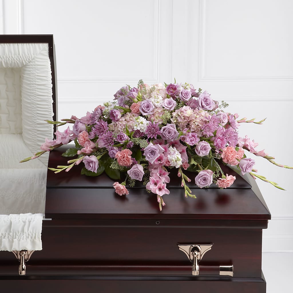 Immorata Casket Spray – Fleuriste Lily-rose, Magog PQ