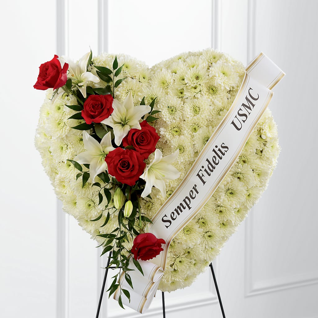 Heartfelt Hero Standing Heart – Fleuriste Lily-rose, Magog PQ