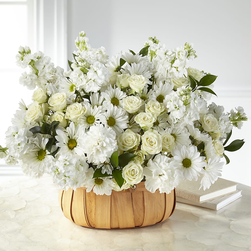 Graceful Garden Basket – Fleuriste Lily-rose, Magog PQ