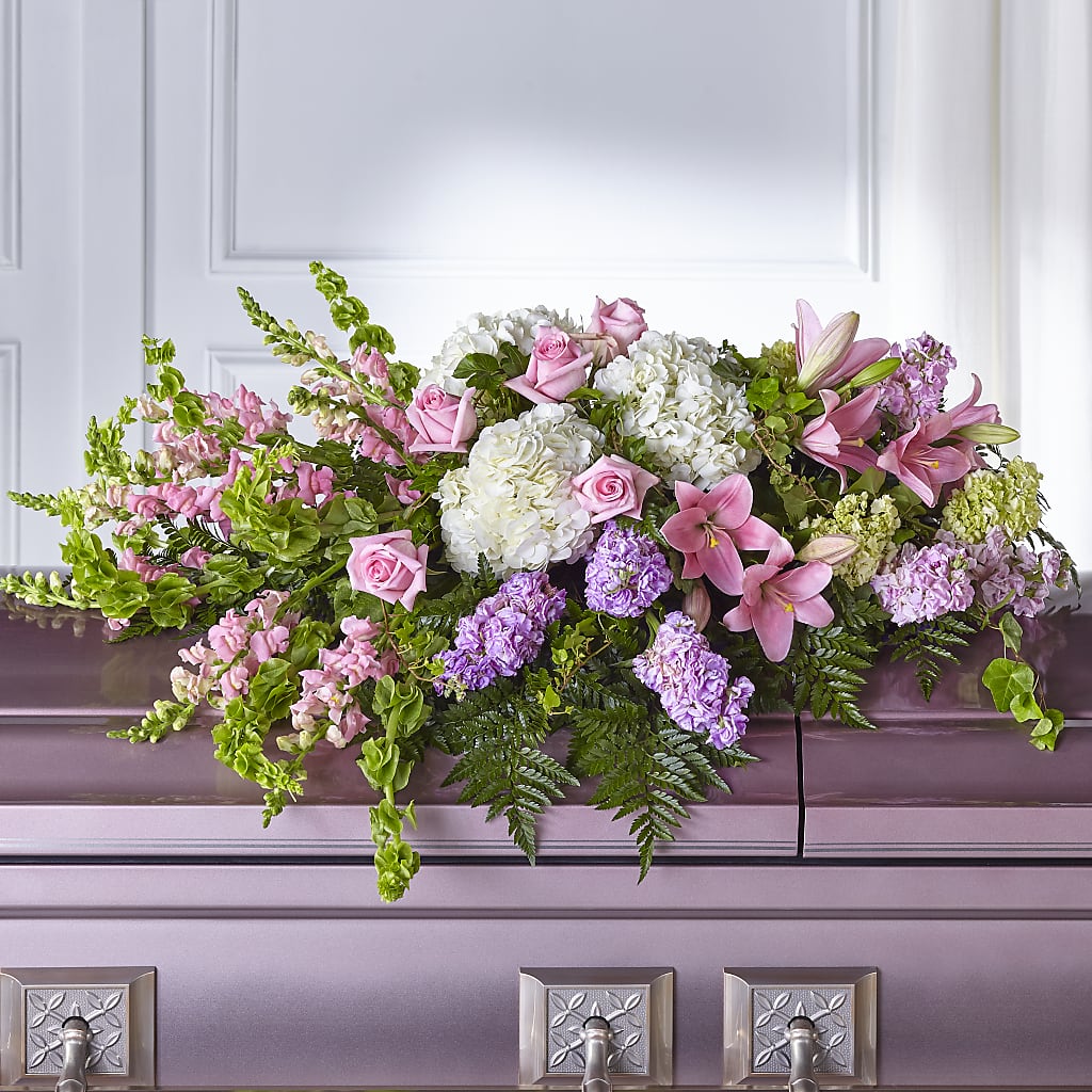 Life's Gratitude Casket Spray – Fleuriste Lily-rose, Magog PQ