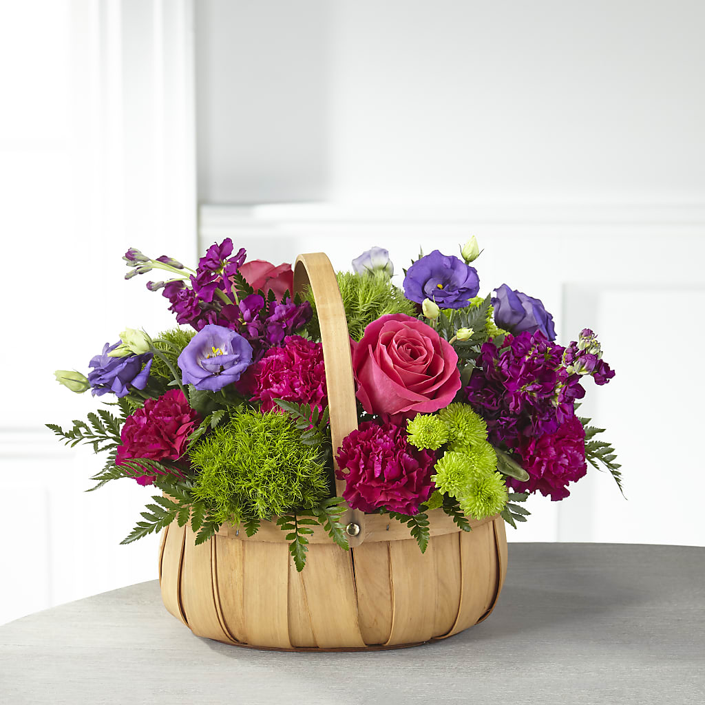 Serene Sanctuary Basket – Fleuriste Lily-rose, Magog PQ