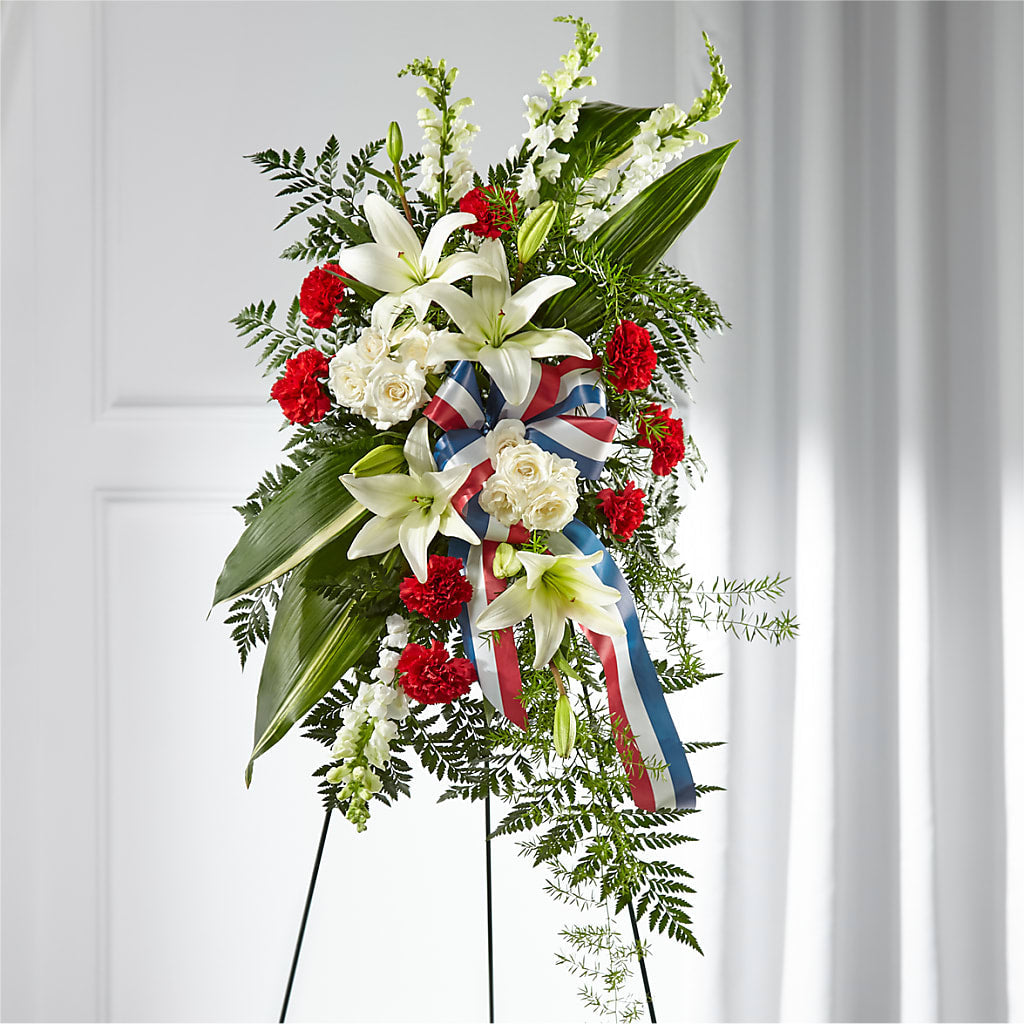 Stars of Life Standing Spray – Fleuriste Lily-rose, Magog PQ