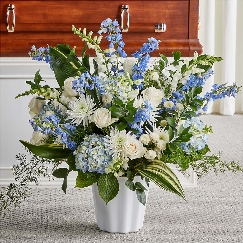 Everlasting Memories Floor Basket – Fleuriste Lily-rose, Magog PQ