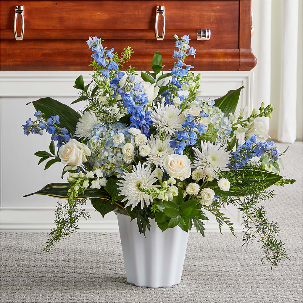Everlasting Memories Floor Basket – Fleuriste Lily-rose, Magog PQ