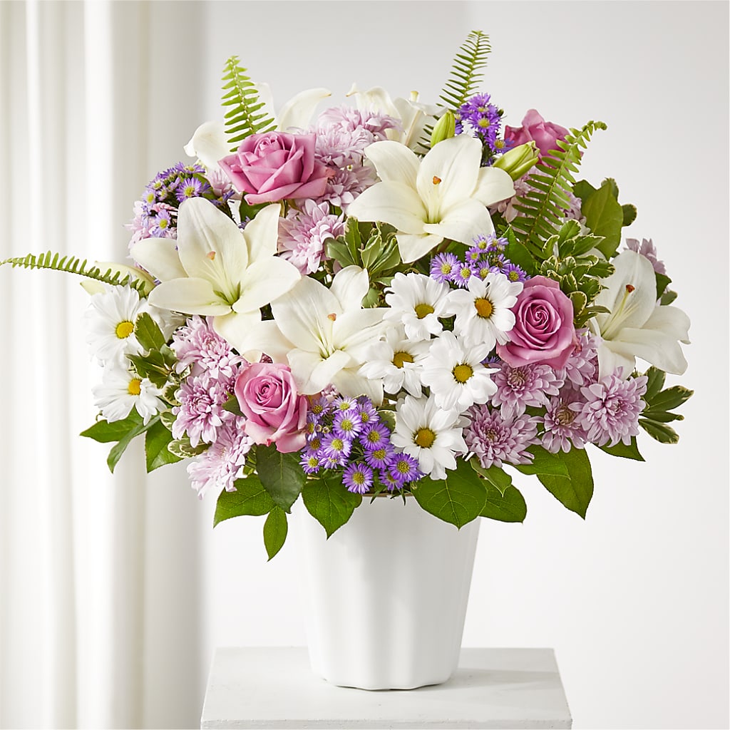 Warmest Thoughts Tabletop Basket – Fleuriste Lily-rose, Magog PQ