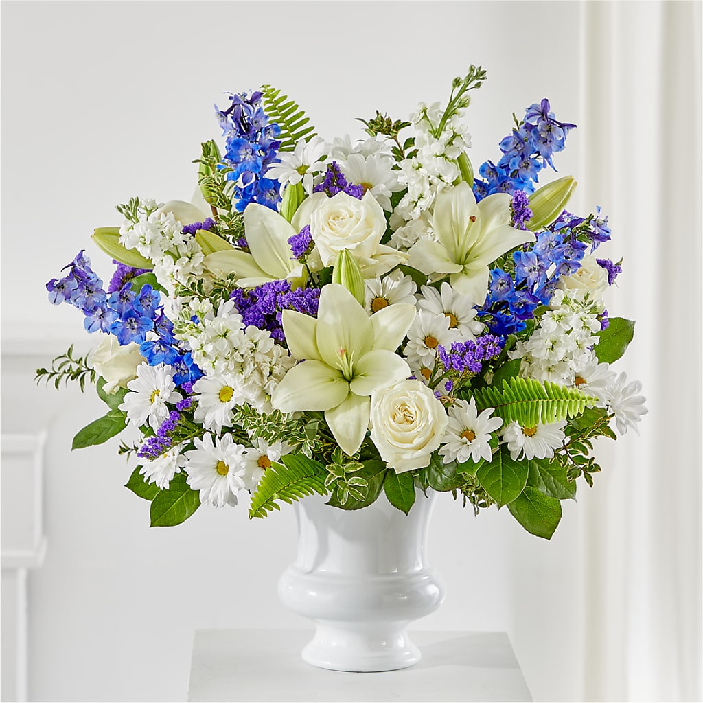 Expressions of Hope Urn Arrangement – Fleuriste Lily-rose, Magog PQ