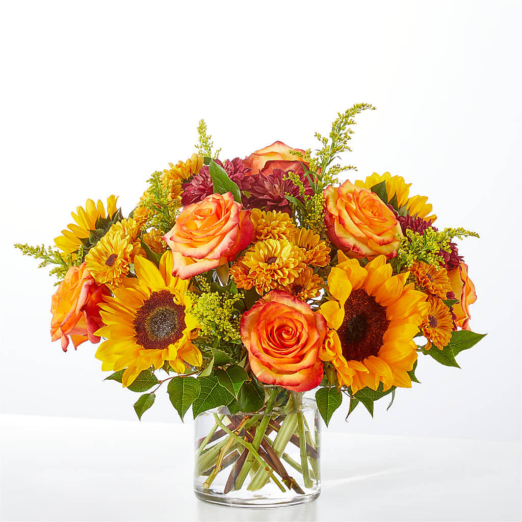 Flannel Scarf Bouquet – Fleuriste Lily-rose, Magog PQ