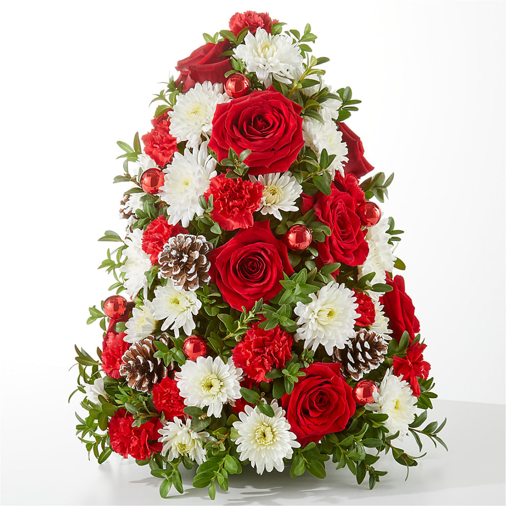 Let It Snow Tree – Fleuriste Lily-rose, Magog PQ