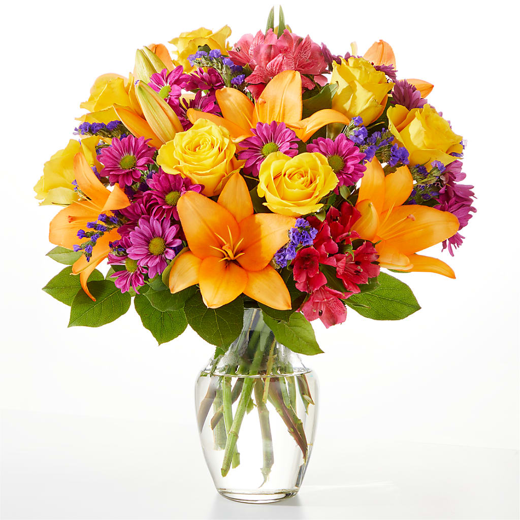 Colorful Visions Bouquet – Fleuriste Lily-rose, Magog PQ