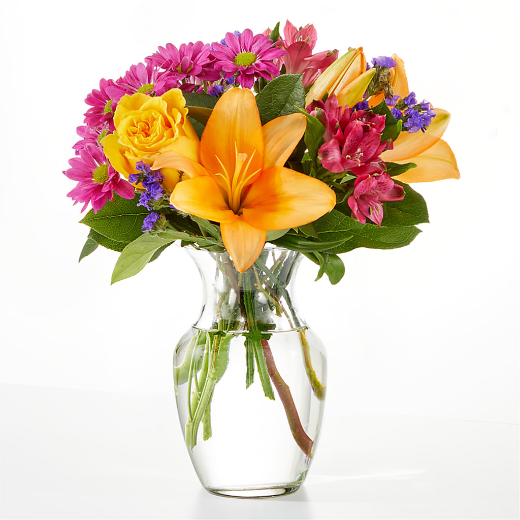 Colorful Visions Bouquet – Fleuriste Lily-rose, Magog PQ
