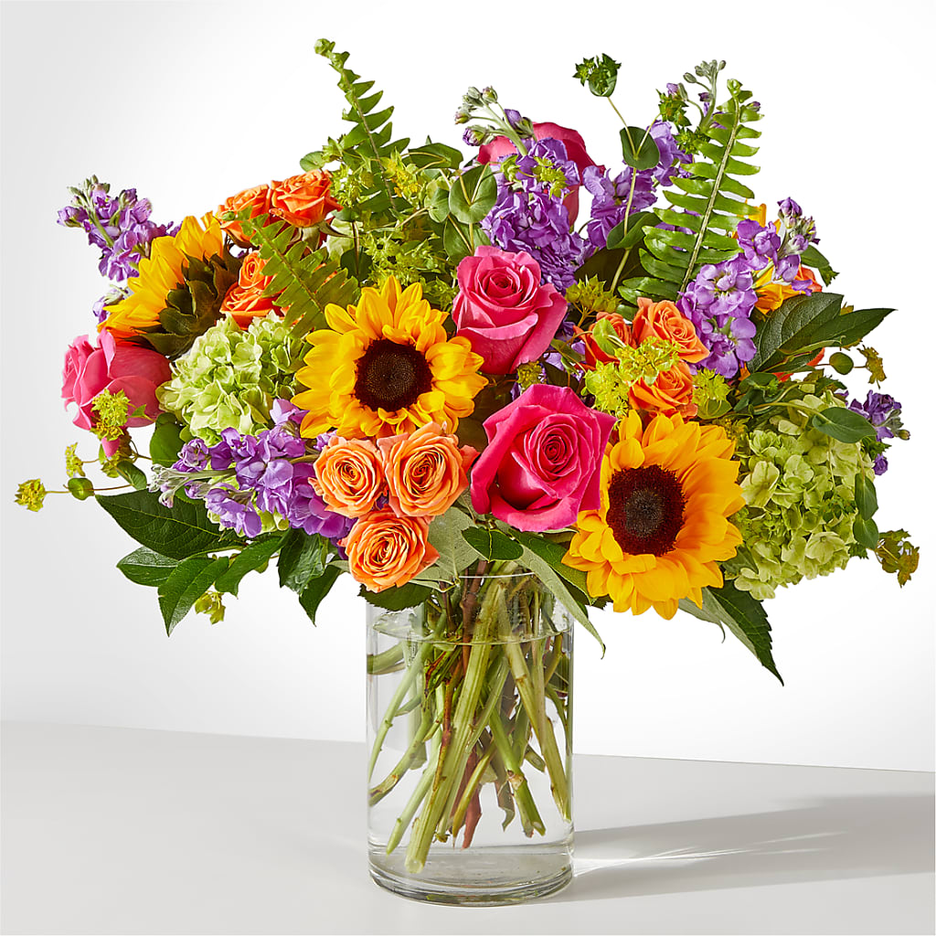 Vibrant Greetings Bouquet – Fleuriste Lily-rose, Magog PQ
