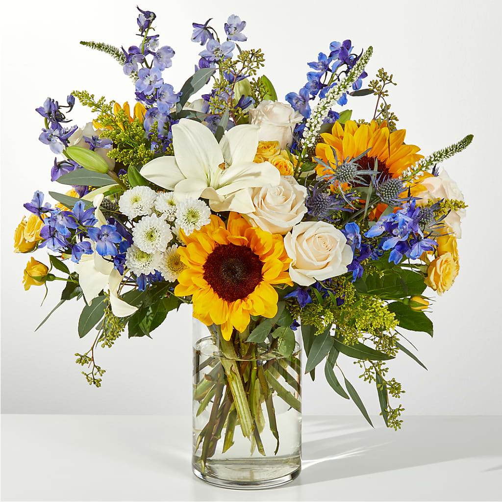 Wonderfully Sunny Bouquet – Fleuriste Lily-rose, Magog PQ