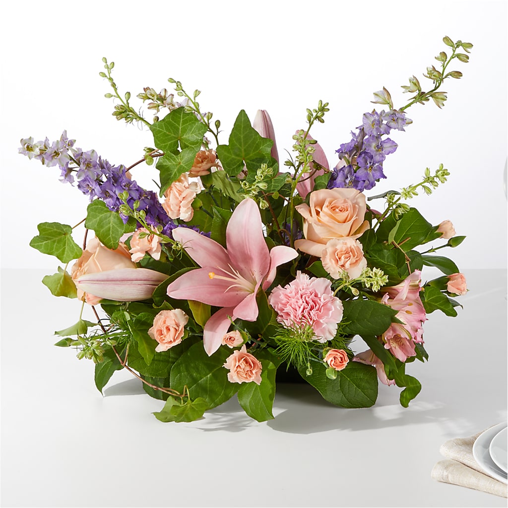Blossom Time Centerpiece – Fleuriste Lily-rose, Magog PQ