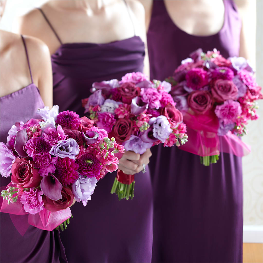 Bridesmaid's Garden Bouquet – Fleuriste Lily-rose, Magog PQ