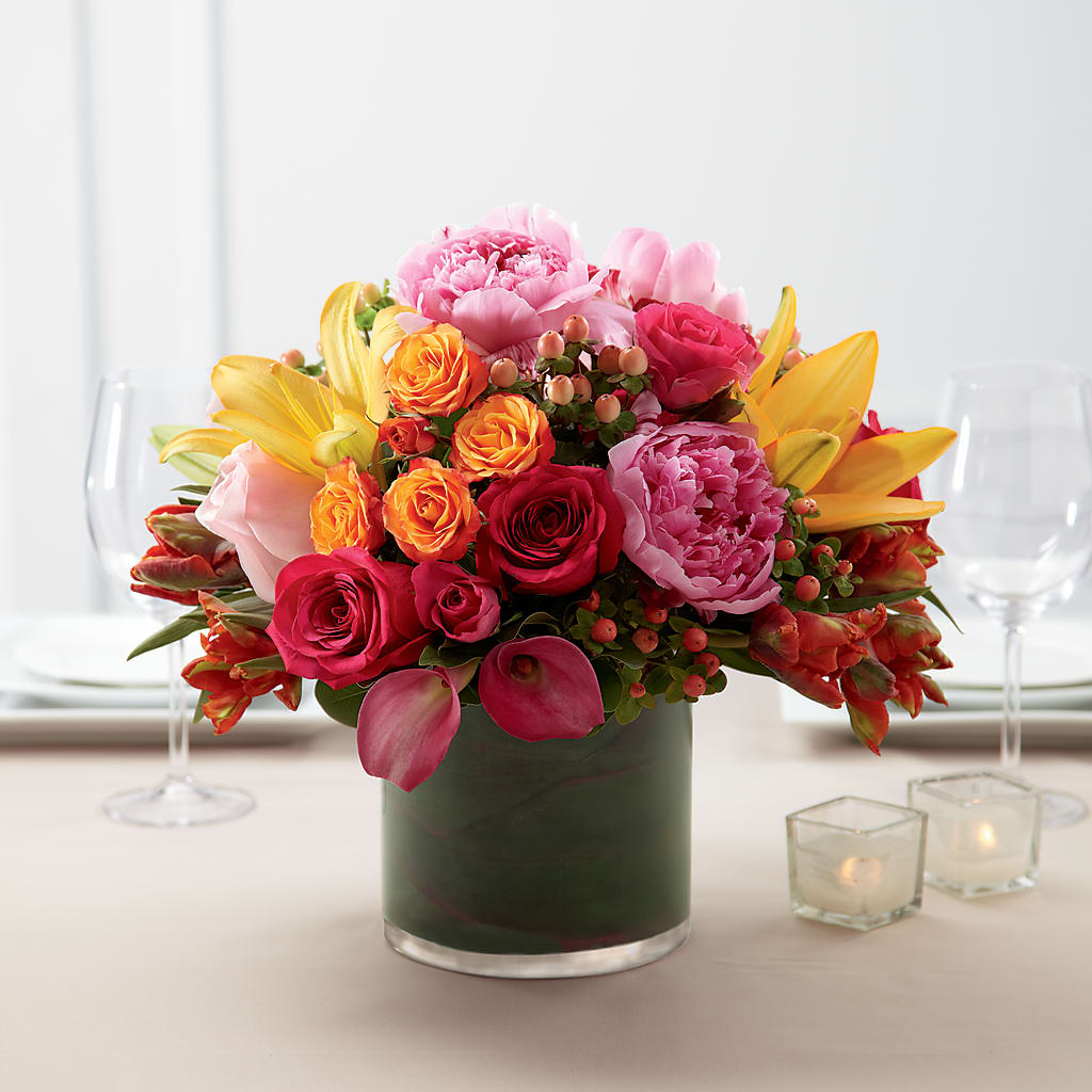 Color Mix Arrangement – Fleuriste Lily-rose, Magog PQ